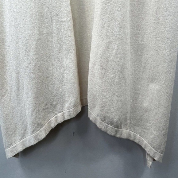 Goodnight Macaroon Open Knit Long Duster Cardigan Cream Beige S-M - Picture 4 of 8